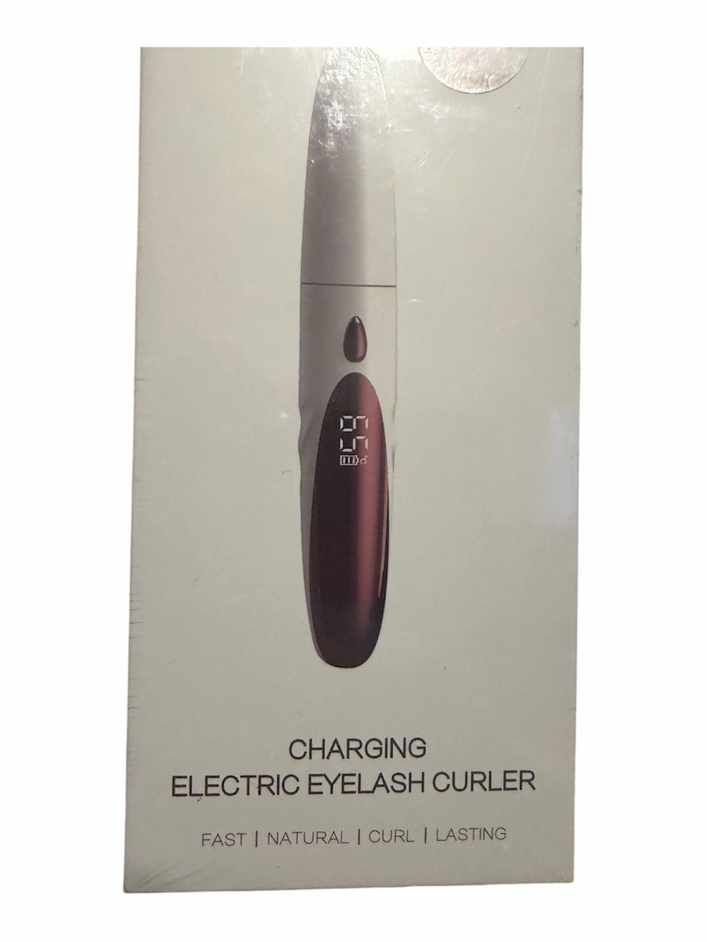 Charging Electric Eyelash Curler in Rose Metallic - Rechargeable Heated Curler